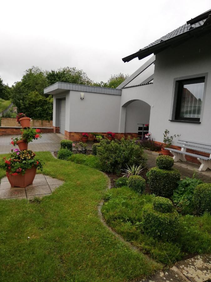 Ferienwohnung Rabelsdorf Pfarrweisach Dış mekan fotoğraf