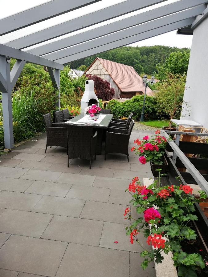 Ferienwohnung Rabelsdorf Pfarrweisach Dış mekan fotoğraf