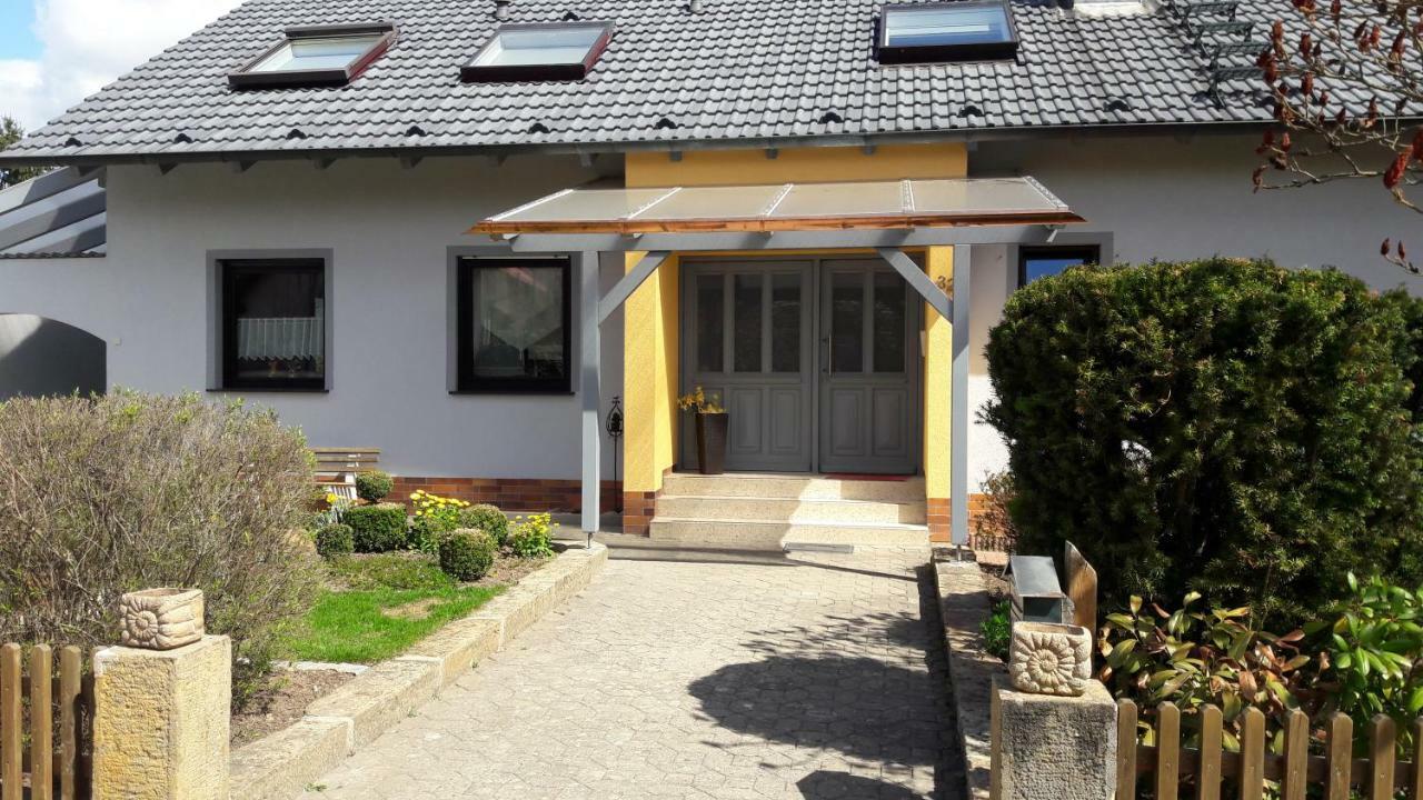 Ferienwohnung Rabelsdorf Pfarrweisach Dış mekan fotoğraf